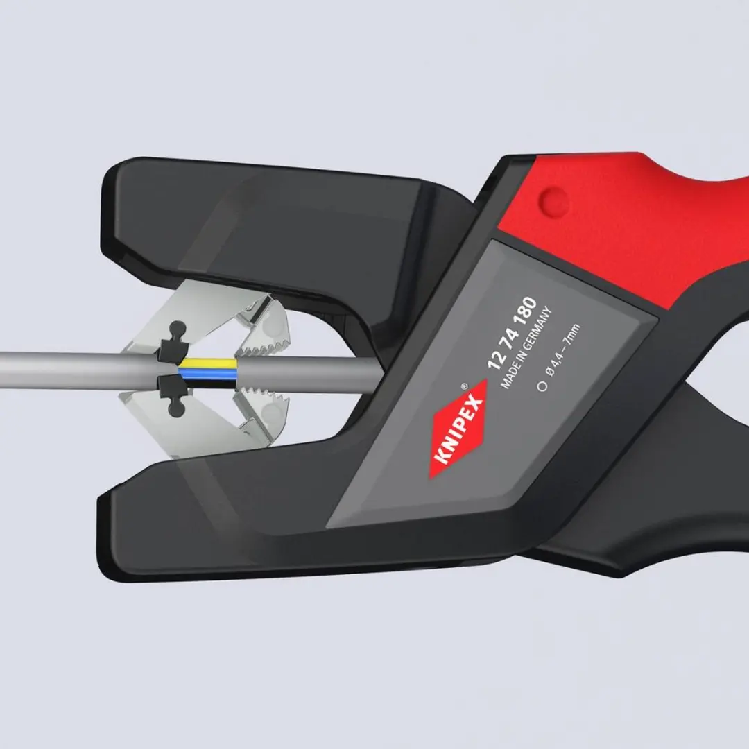 Knipex 12 74 180 Kabelmantelstriptang