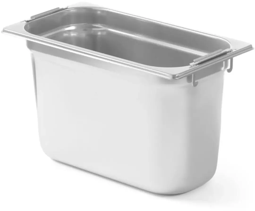 HENDI GN 1/3 Gastronormbak RVS 32,5x17,6x10cm