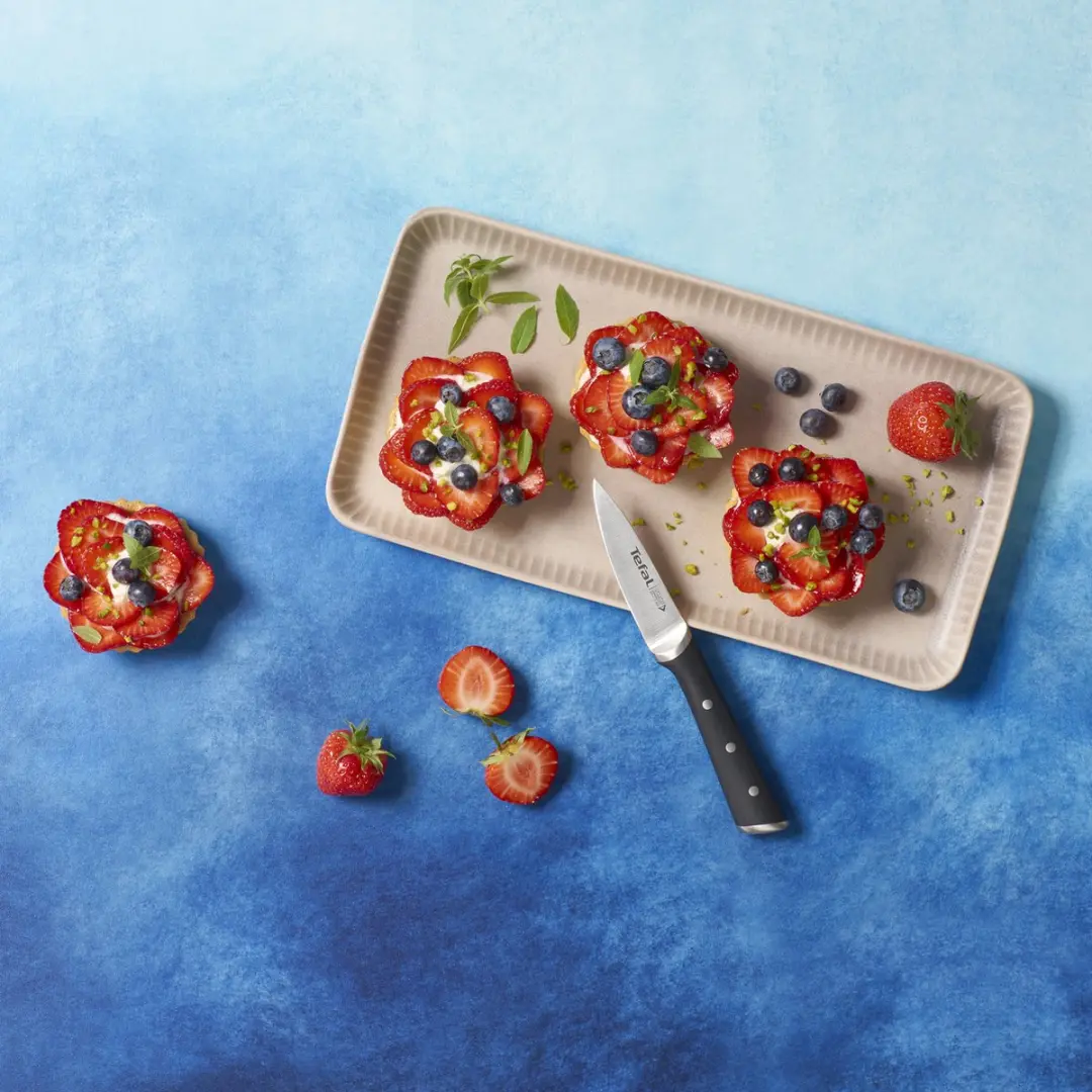 Tefal Ice Force K2325S75 Messenset - 5-delig - Roestvrijstaal/Zwart