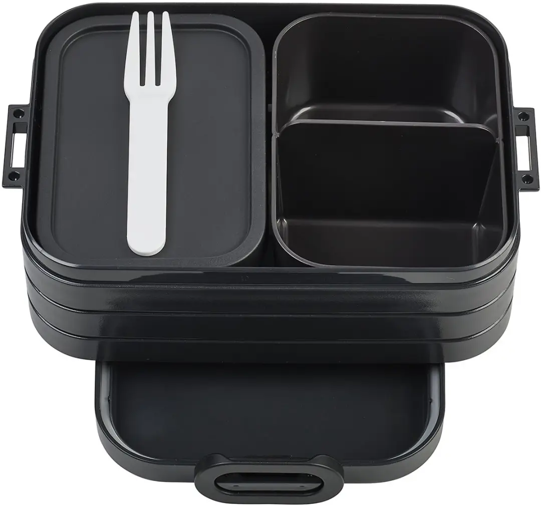 Mepal Bento Lunchbox Midi - Nordic Black - 4 Vakken