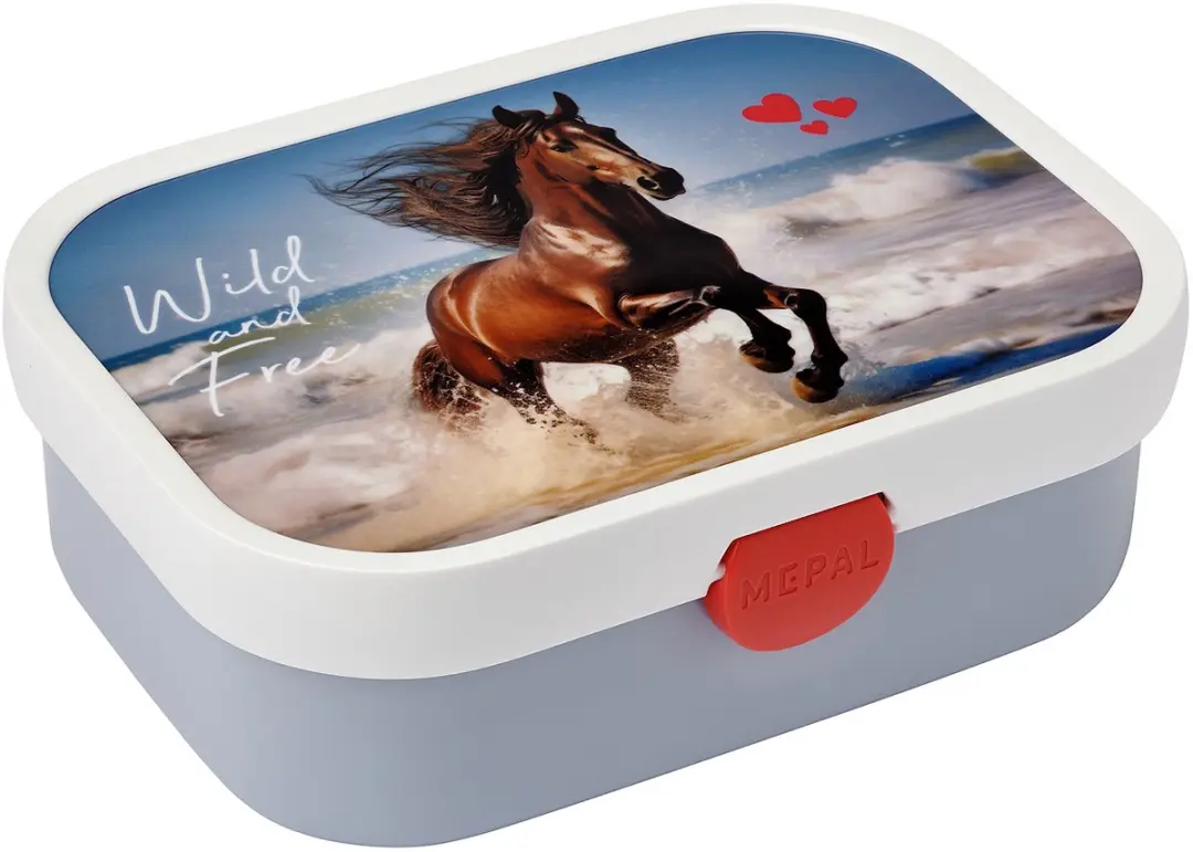 Mepal Campus Lunchbox 750ml - 3 Vakken - Wild horse