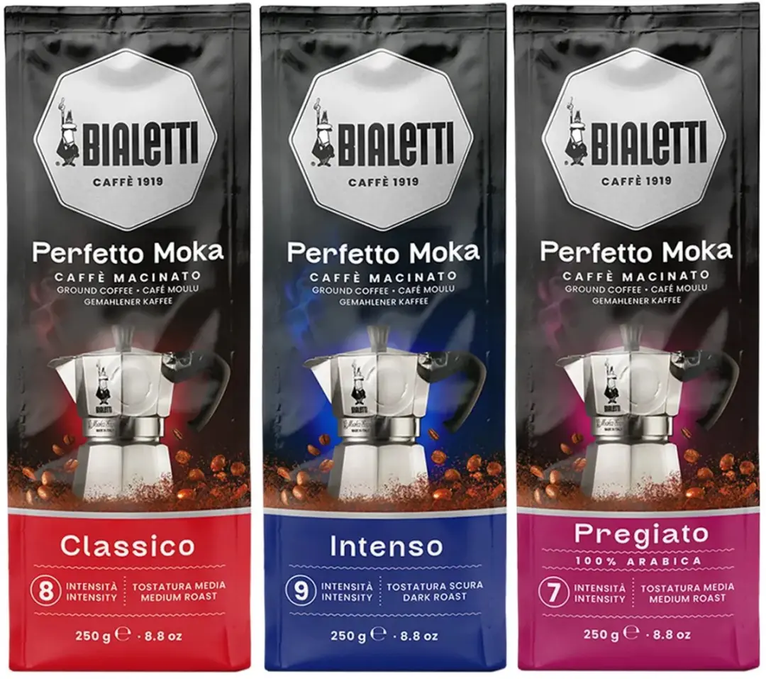 Bialetti New Brikka 2020 100ml - 2 Koppen + Proefpakket - 4 Stuks