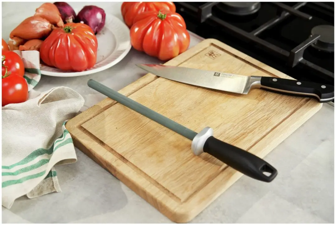 Zwilling Koksmes 18cm & Aanzetstaal 23cm - 2 Stuks