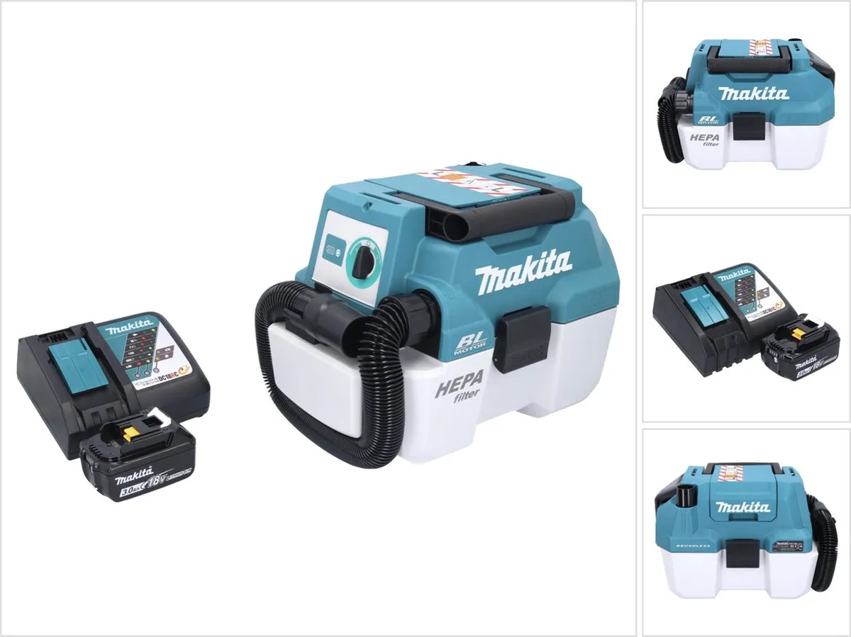 Makita DVC750LRF1 Accustofzuiger LXT 18V