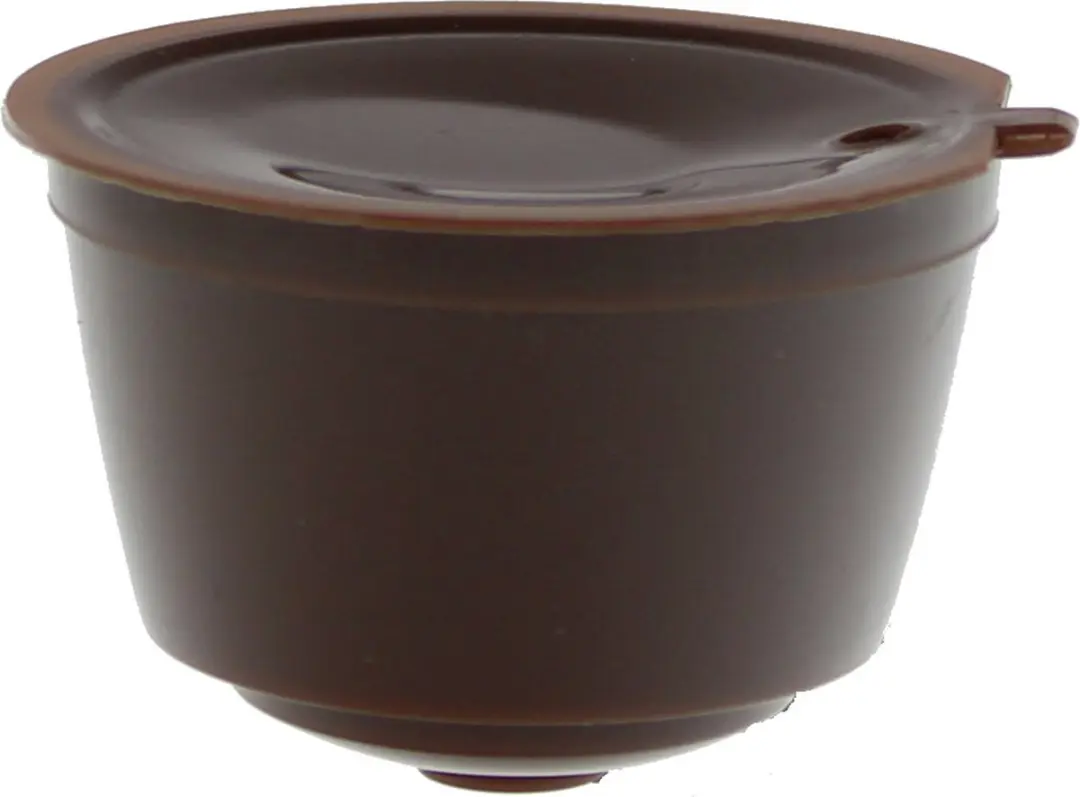 Scanpart Koffiecuphouder Navulbaar 3 Stuks - Dolce Gusto - Bruin