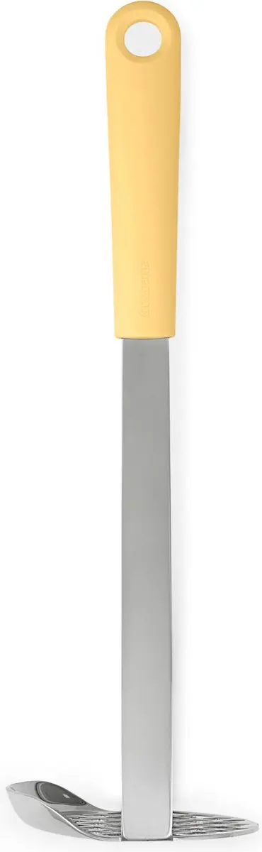 Brabantia Tasty+ Pureestamper plus lepel - Vanilla Yellow