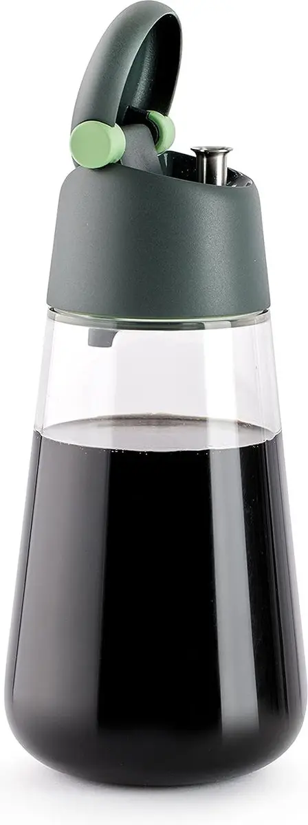 Lékué Olie/Azijn Dispenser Set 2x - 400ml - Grijs