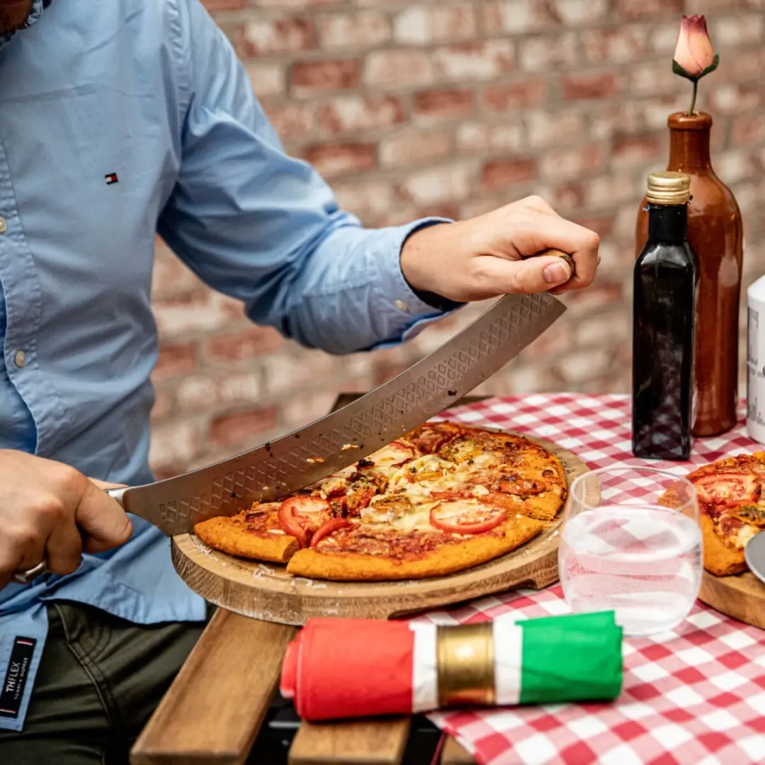 Boska Oslo+ Pizzames & Kaasmes - Eikenhout & RVS
