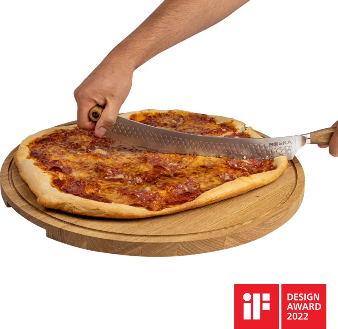 Boska Oslo+ Pizzames & Kaasmes - Eikenhout & RVS