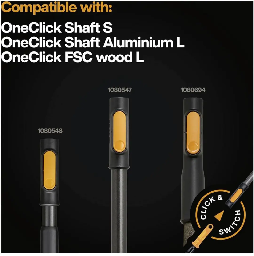 Fiskars QuikFit Bladhark 120mm - Kleurloos