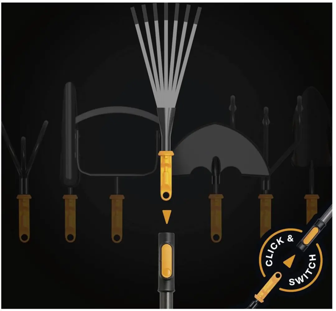Fiskars QuikFit Bladhark 120mm - Kleurloos