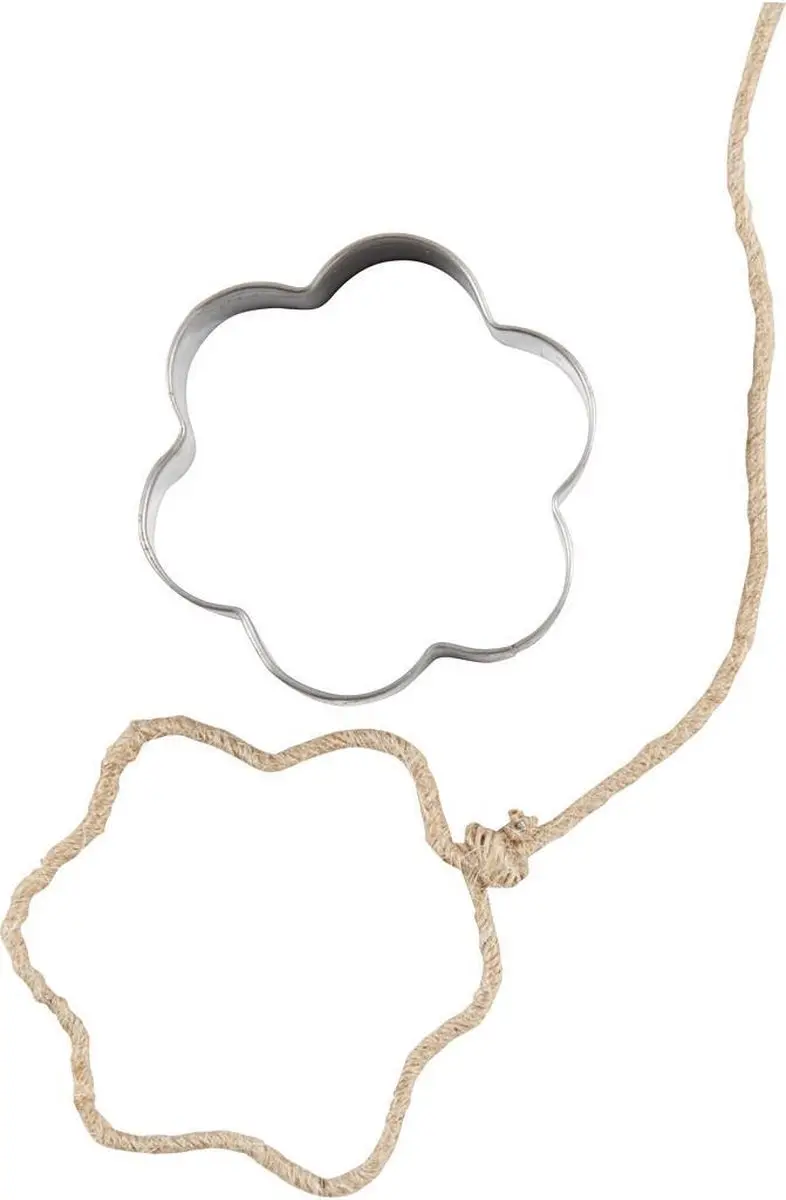 Creativ Company Uitsteekvormen Bloem 8cm - 5 Stuks