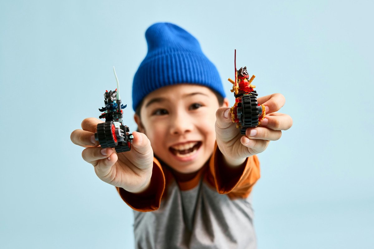 LEGO NINJAGO Kai's Motorrace Bouwpakket voor Kinderen - 71838