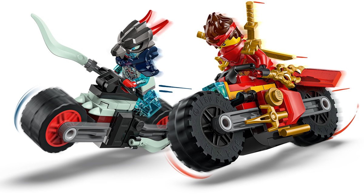 LEGO NINJAGO Kai's Motorrace Bouwpakket voor Kinderen - 71838