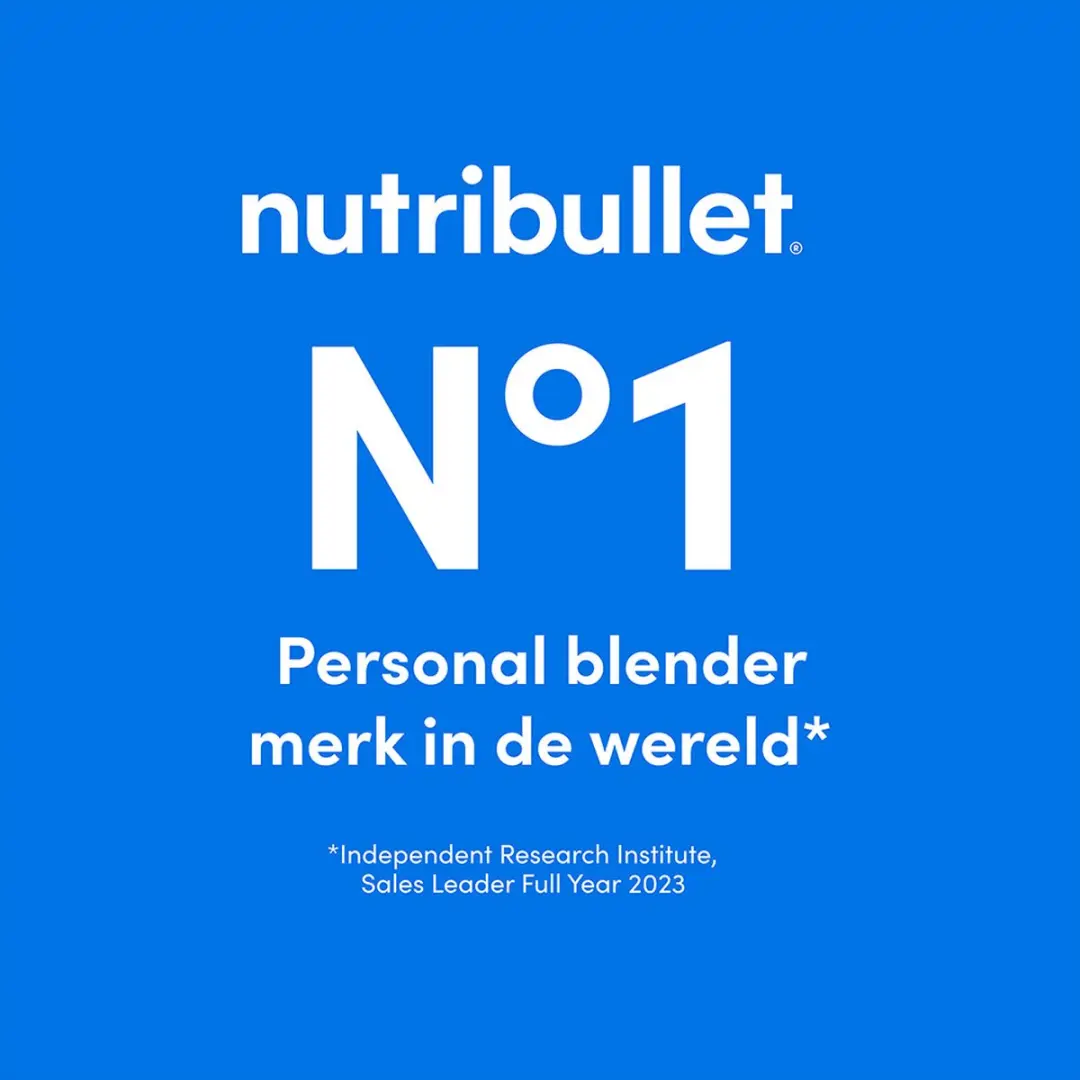NutriBullet Portable Draadloze Blender 200W - Donkerblauw