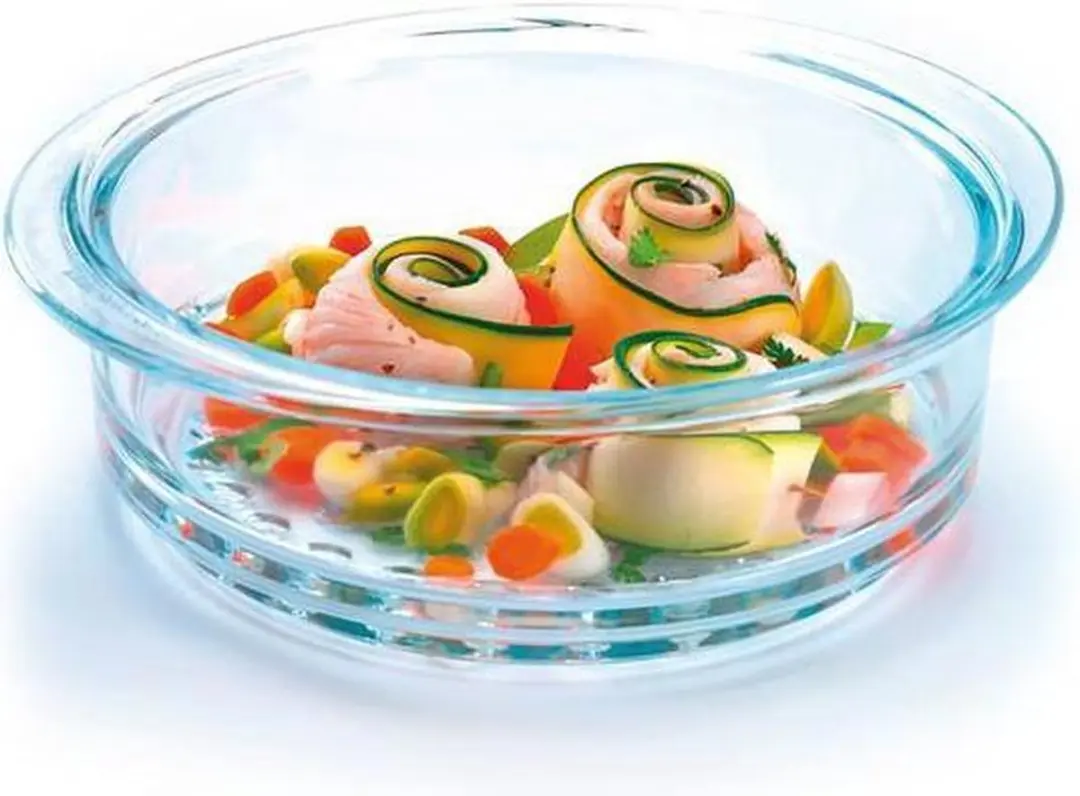 Pyrex Essentials Stoommand 2L - 20cm - Transparant