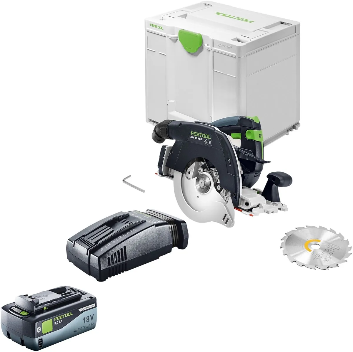 Festool HKC 55 KEB-Basic Accu-Cirkelzaag 18V 160mm