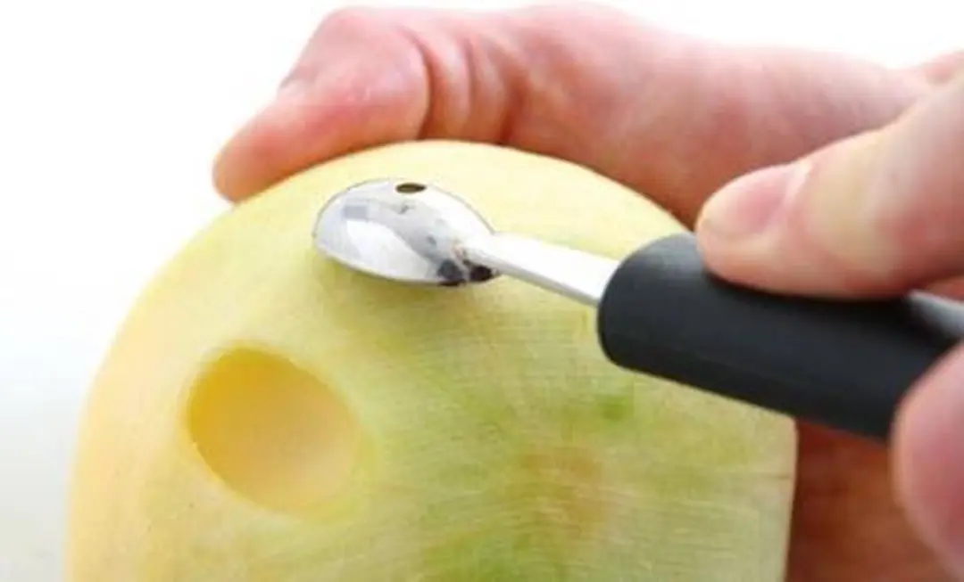 HENDI Meloenbolletjeslepel 160mm - Zwart