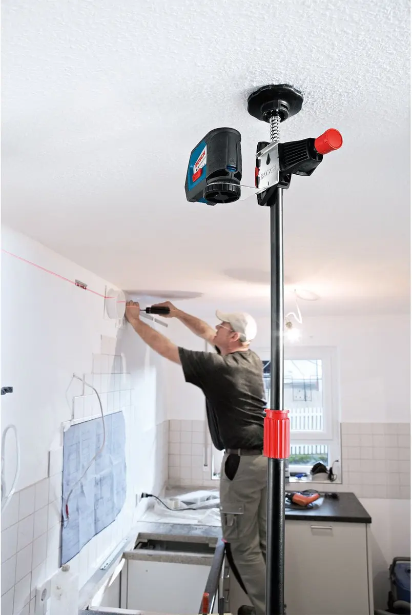 Bosch BT 350 Statief/Houder Blauw - 140-350cm