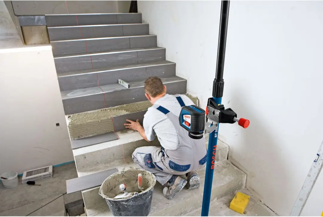Bosch BT 350 Statief/Houder Blauw - 140-350cm