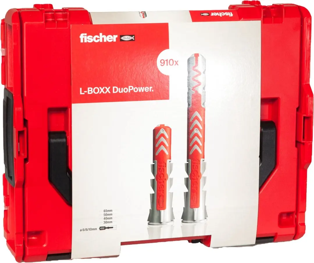 Fischer DuoPower L-BOXX 102 - 910-delig - 5 Vakken - afbeelding 6 van 6