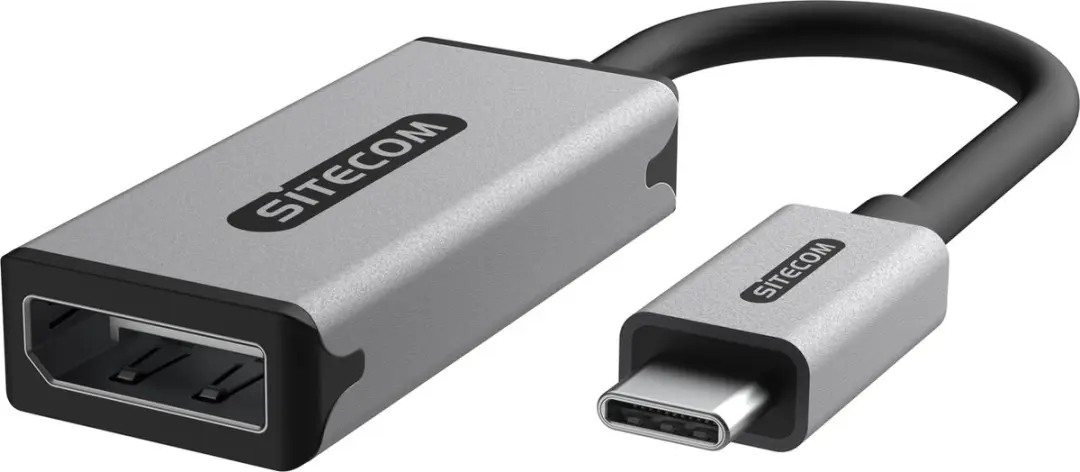Sitecom AD-1015 USB-C naar DisplayPort 1.4 Adapter