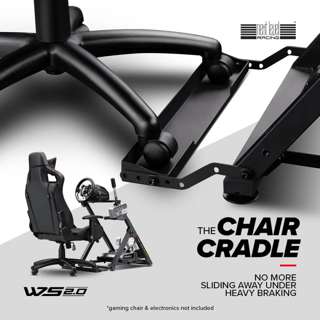 Next Level Racing Racestuur Standaard 2.0 NLR-S023 - Versnellingspookhouder - Zwart
