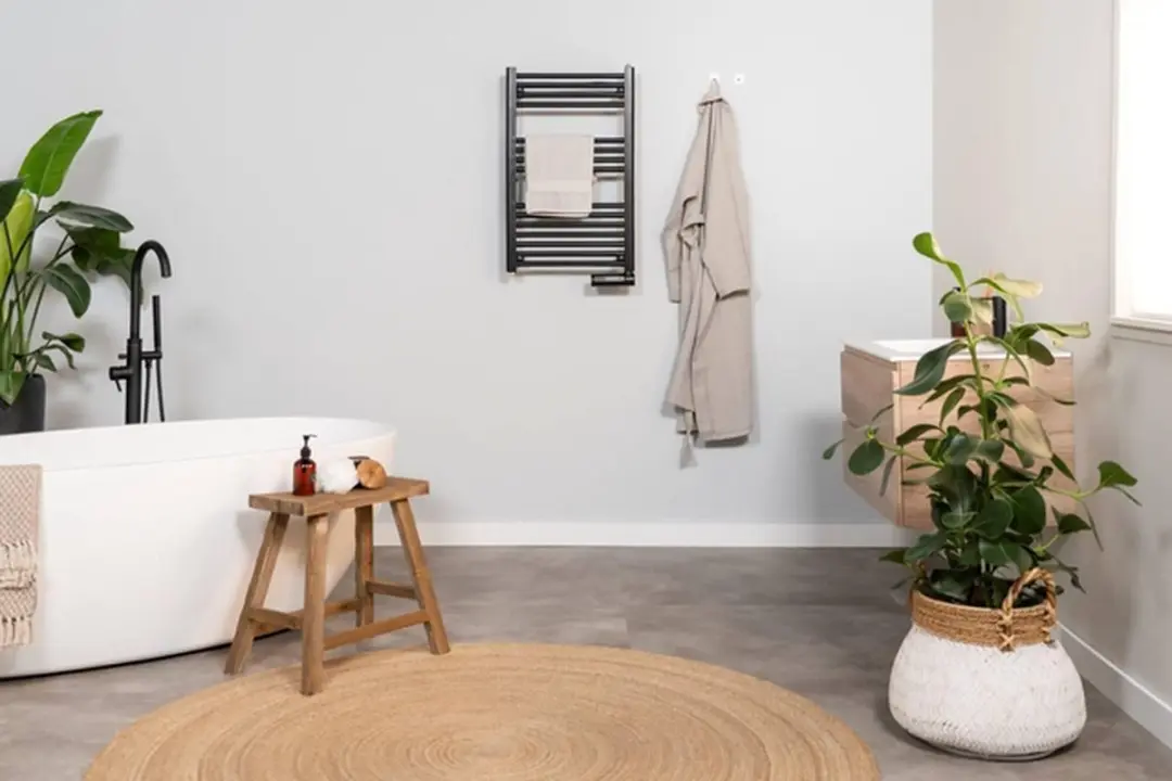 Eurom Sani-Towel 750 Black Badkamerkachel 750W