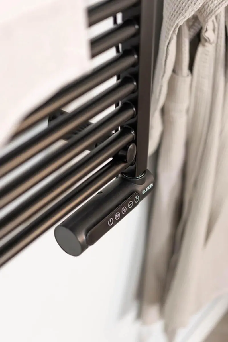 Eurom Sani-Towel 750 Black Badkamerkachel 750W