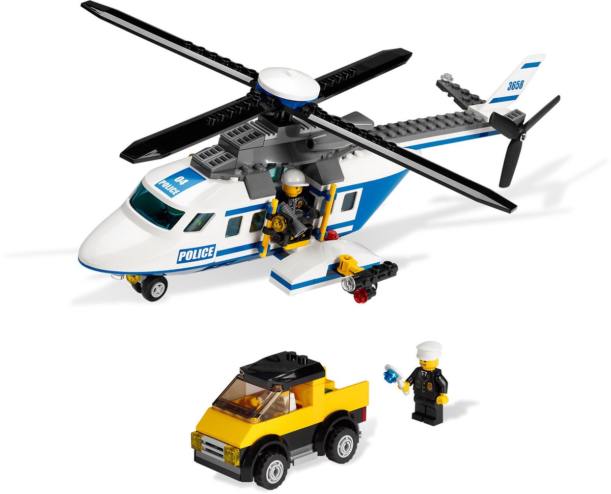 LEGO City Politiehelikopter - 3658