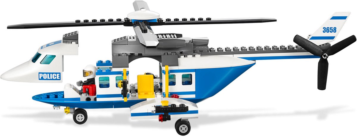 LEGO City Politiehelikopter - 3658