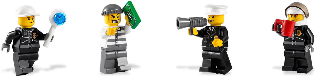 LEGO City Politiehelikopter - 3658