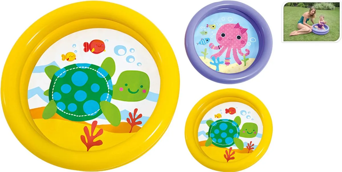 Intex My First Pool Octopus - Groen/Paars