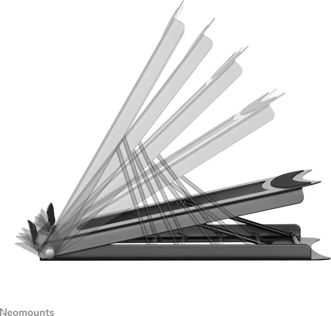 Neomounts NSLS075BLACK Laptopstandaard 10-16" - 5 hoogteposities - 5 kg - Zwart