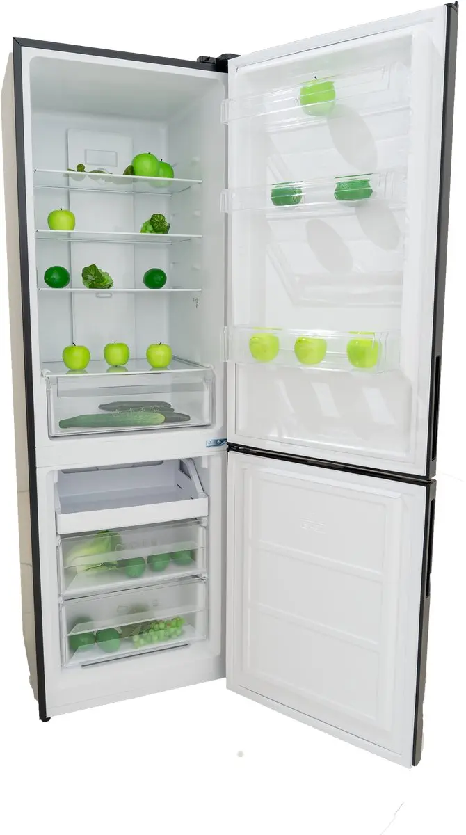Exquisit KGC295-80-NF-041EB Koel-vriescombinatie 293L - No Frost - Zwart