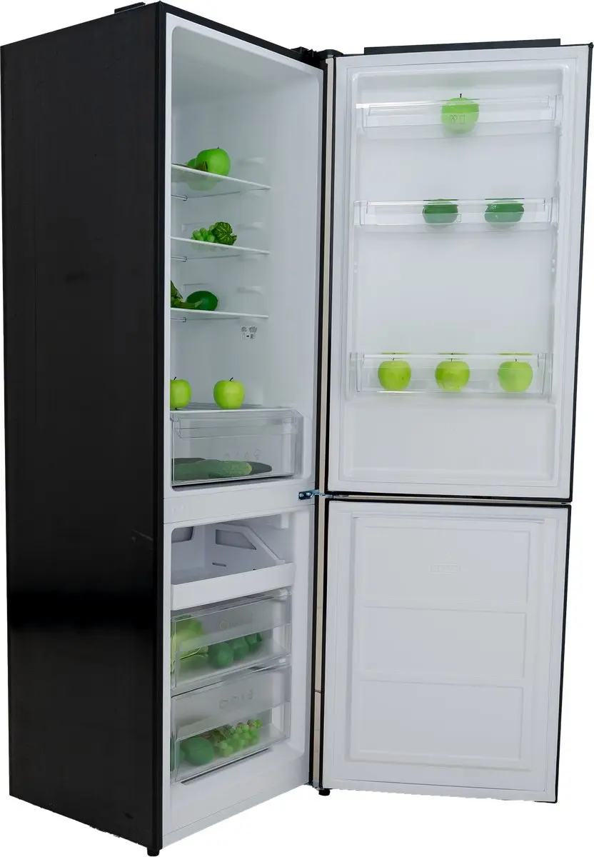 Exquisit KGC295-80-NF-041EB Koel-vriescombinatie 293L - No Frost - Zwart