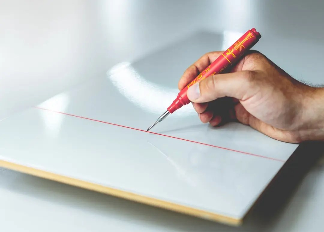 Pica 150/40 Markeerstift - Rood
