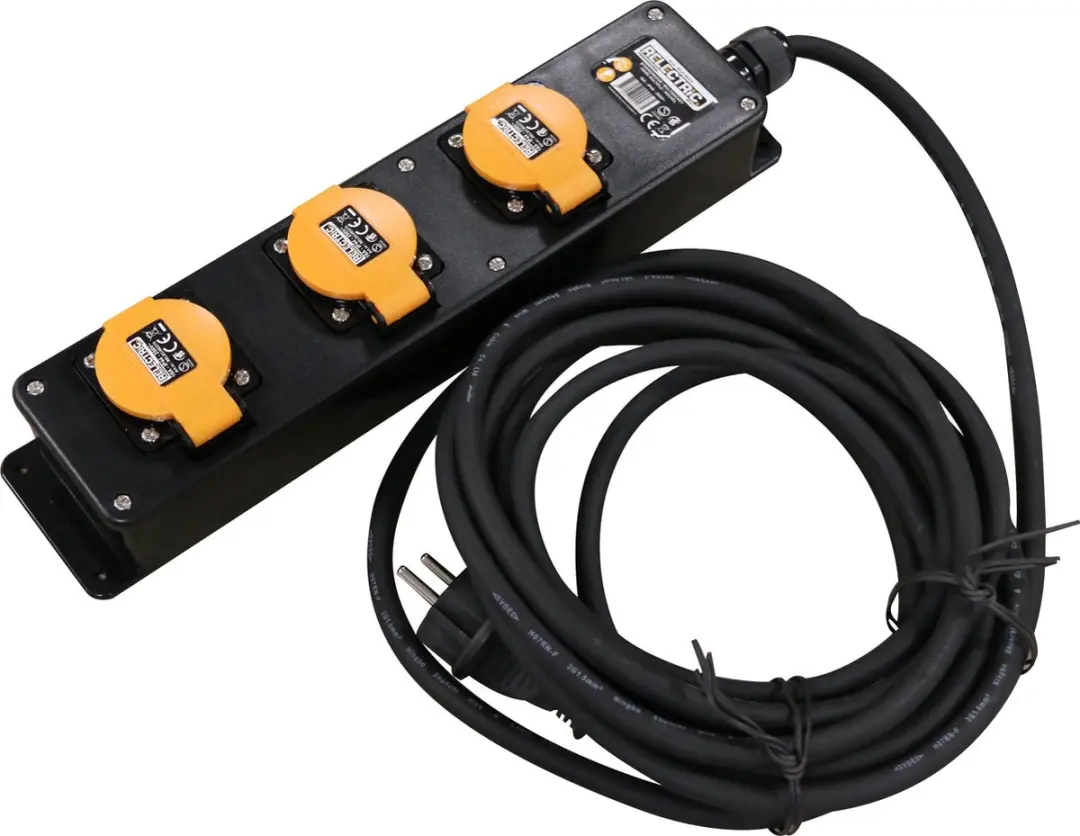 Relectric Pro Stekkerdoos Verlengkabel 5m