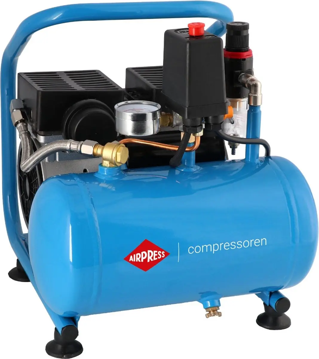 Airpress Stille Olievrije Compressor L 6-95 36743 - 520W