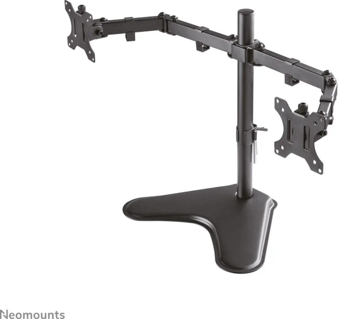 Neomounts FPMA-D550DDBLACK Full Motion Monitorstandaard 10-32" - 2 Schermen - Zwart