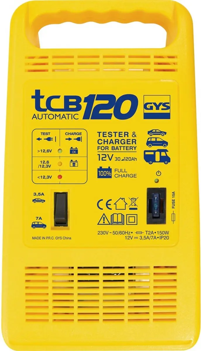 Gys Acculader/Tester 12V - 150W