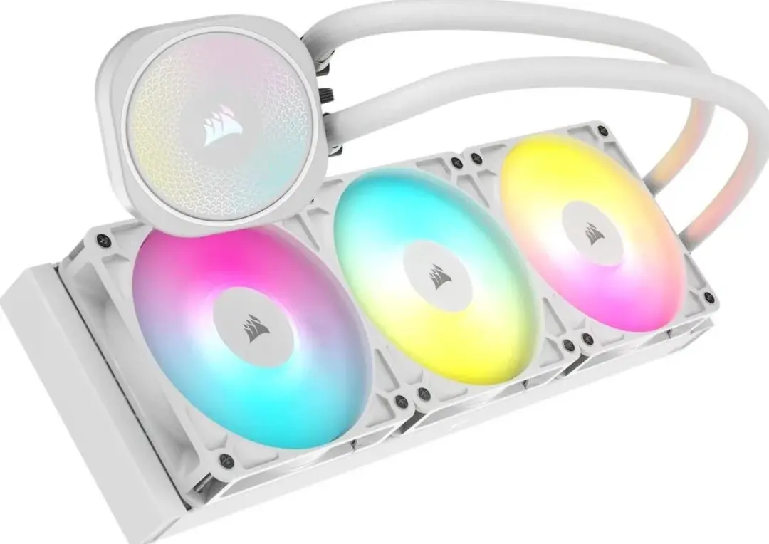 Corsair Nautilus 360 RS ARGB CW-9060095-WW Vloeistofkoeler - 360mm - Wit