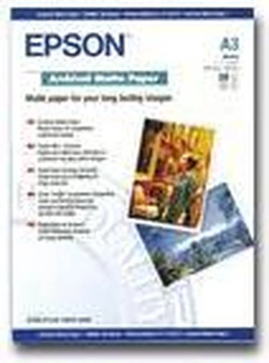 Epson Archiefpapier A3 192g/m² Mat - C13S041344