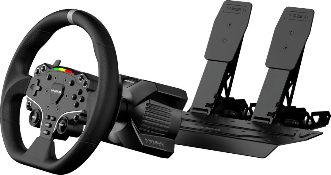 Moza Racing RS074 Gamingstuur en pedaalset - 28cm