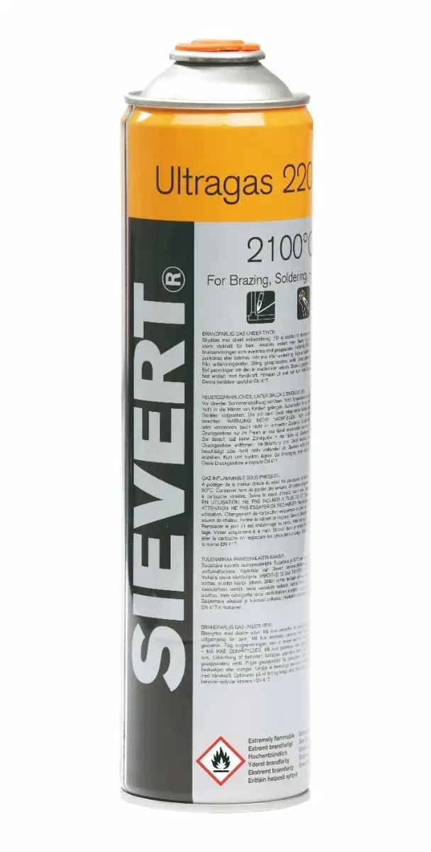 Sievert 220583 Gaspatroon Ultragas Butaan 380ml