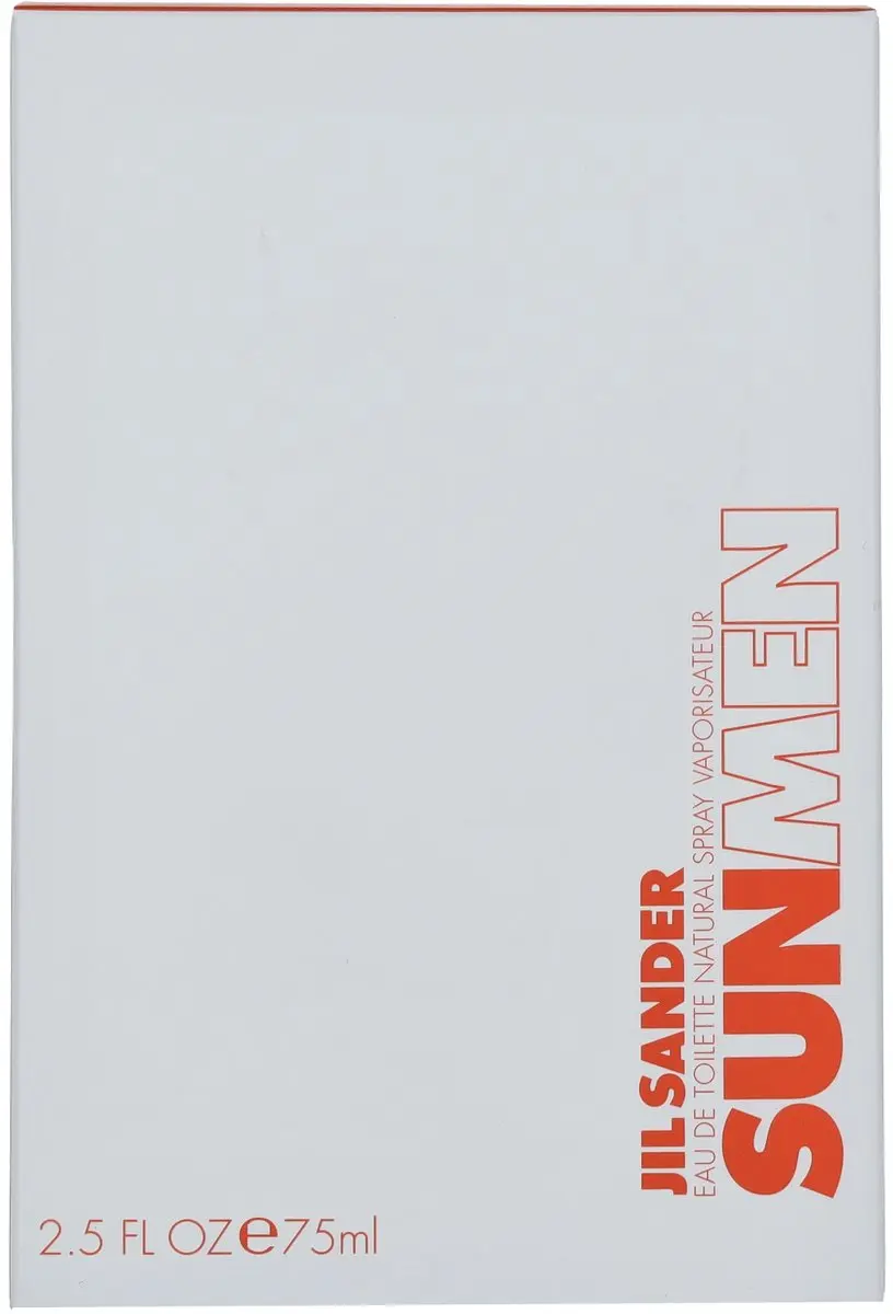 Jil Sander Sun Eau de Toilette Herenparfum 75ml
