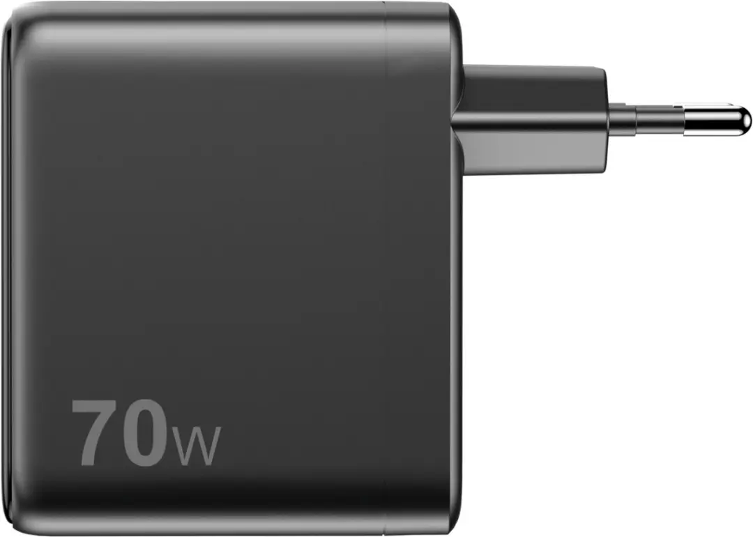 Sitecom CH-1202 70W GaN Wandlader - 3x USB-C - Zwart/Grijs