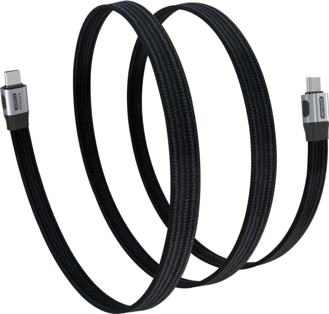 Sitecom CA-1101 USB-C Kabel 80Gbps 100cm