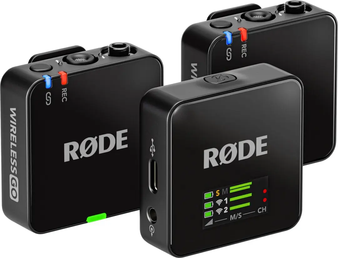 RØDE Wireless GO (3e Gen) REC0016859-000 Draadloze Microfoonset