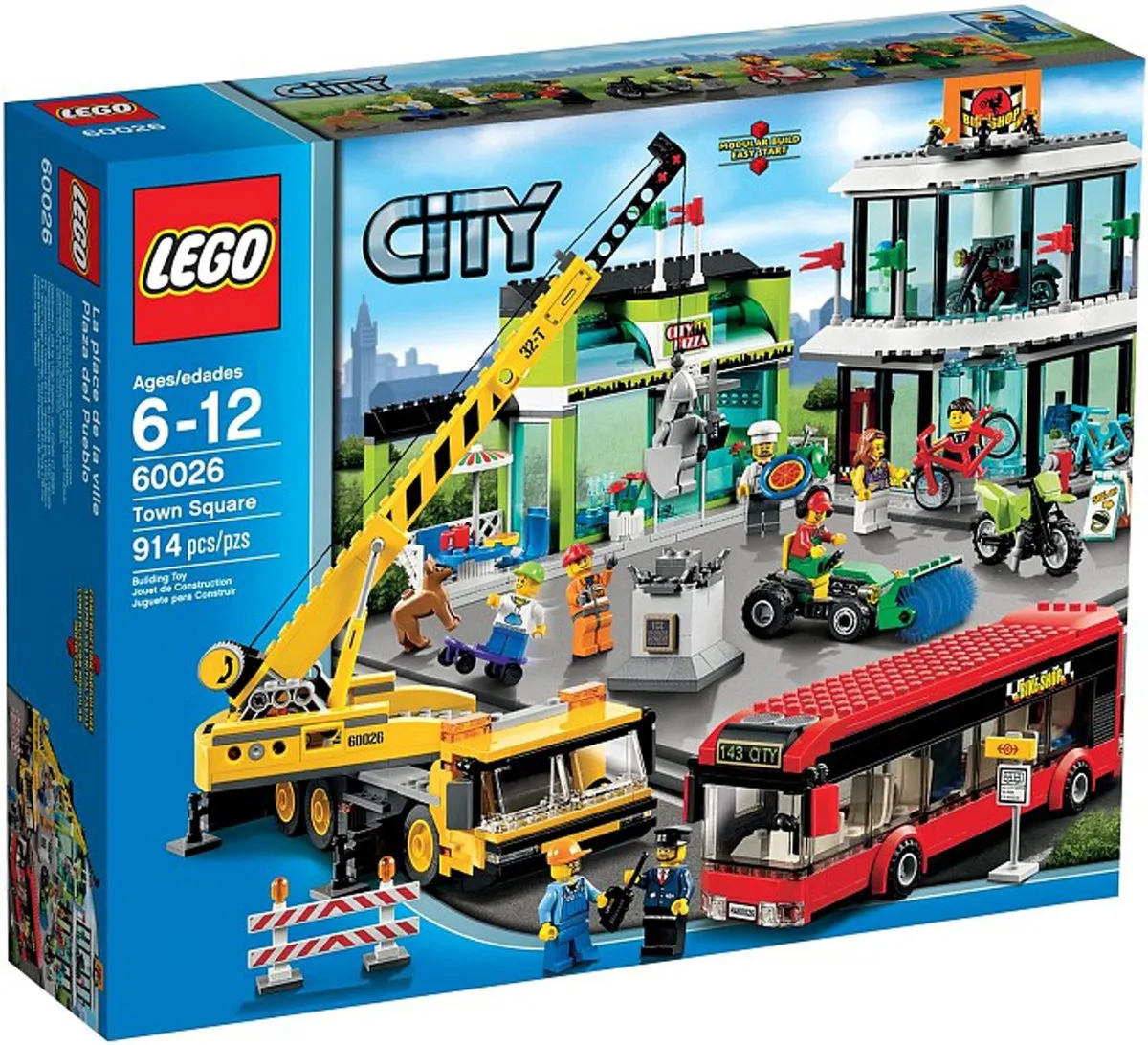 LEGO City Stadsplein 60026